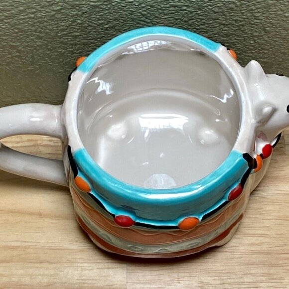 The Critter Collection Llama Coffee Mug Tea Cup 16 oz. Footed by Sheffield Home - Picture 7 of 8